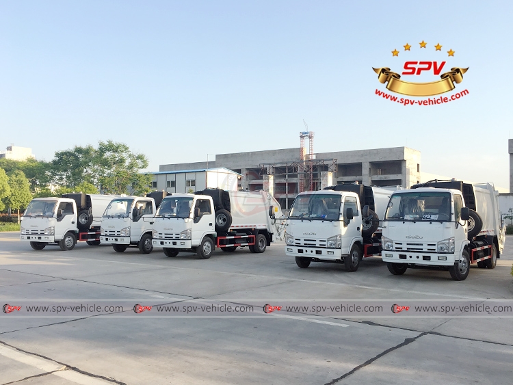 Compactor Garbage Truck ISUZU - LF Compactor Garbage Truck ISUZU - LF